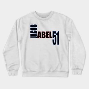 Jacob Abel '23 black text Crewneck Sweatshirt